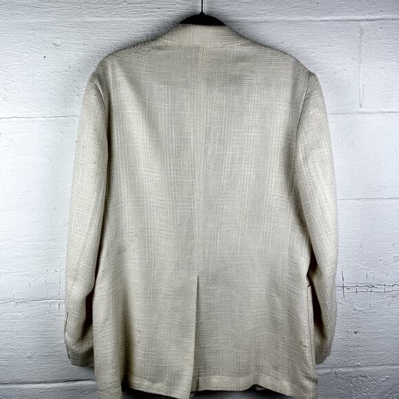 Levi Strauss Tailored Classics Vintage Cream Blazer – Classic Fit,‎ L - Picture 12 of 12